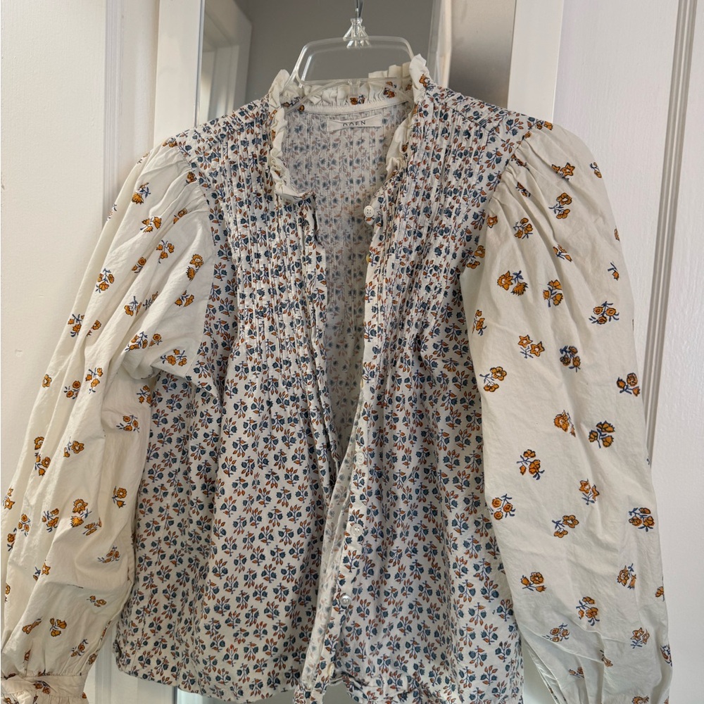 Doen Floral Silene Top